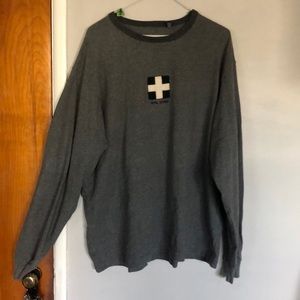 Mountain Patrol Cross Symbol Grey Long Sleeve